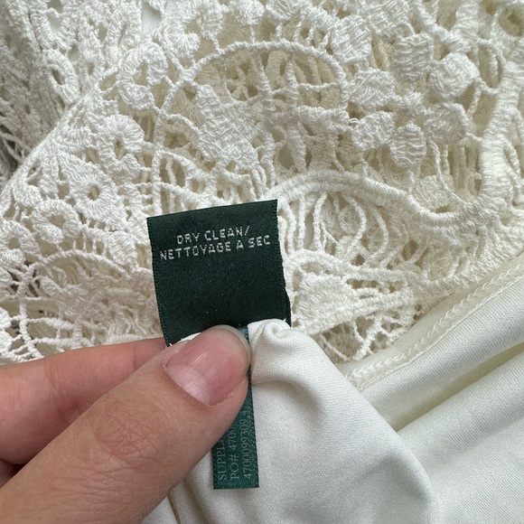 Vintage Lauren Ralph Lauren lace cocktail dress - Picture 4 of 5